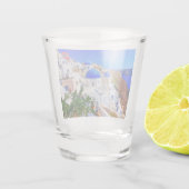 ギリシャ・サントリーニ ショットグラス (裏面)