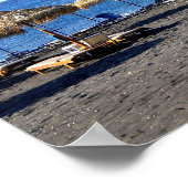 ギリシャ – サントリーニ – テラ – ティラ – ポスター (角)