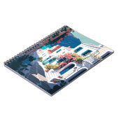 ギリシャ・サントリーニ ノートブック (左側)