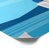 ギリシャ・サントリーニ ポスター (角)