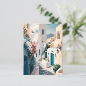 ギリシャ・サントリーニ ポストカード (スタンド正面)