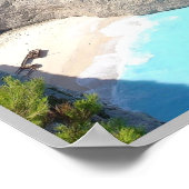 ギリシャ - ザキントス - ザンテ - ポスター (角)