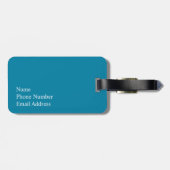 ギリシャ，シャニア：古い町 ラゲッジタグ (裏面横)