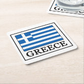 ギリシャ スクエアペーパーコースター (アングル)