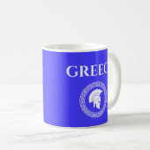 ギリシャ スパルタ コーヒーマグカップ (正面右)