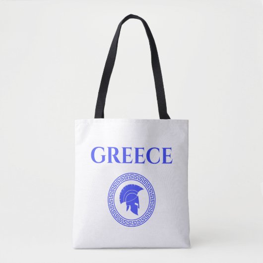 ギリシャ スパルタ トートバッグ (正面)