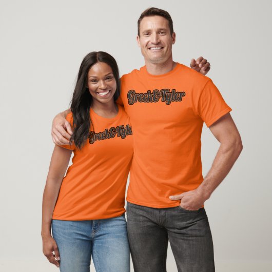 ギリシャ&タイラーブルーベースボールシャツ Tシャツ (ユニセックス)