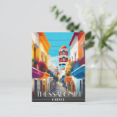 ギリシャ テッサロニキ市 ラダディカ地区 ポストカード (スタンド正面)