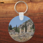 ギリシャ・デルフィの風景 キーホルダー (正面)