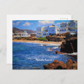 ギリシャ,ナクソス シーズンポストカード (正面/裏面)