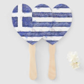 ギリシャ ハンドファン (正面&裏面)