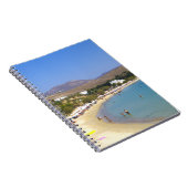 ギリシャ、パロス島、クリオスビーチ上から ノートブック (右側)