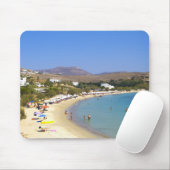 ギリシャ、パロス島、クリオスビーチ上から マウスパッド (マウス)