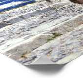 ギリシャ・フィラ・サントリーニ・ドンキー ポスター (角)