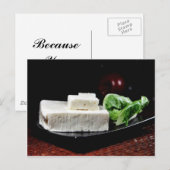 ギリシャ・フェタ・チーズ ポストカード (正面/裏面)