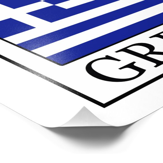 ギリシャ フォトプリント            (角)