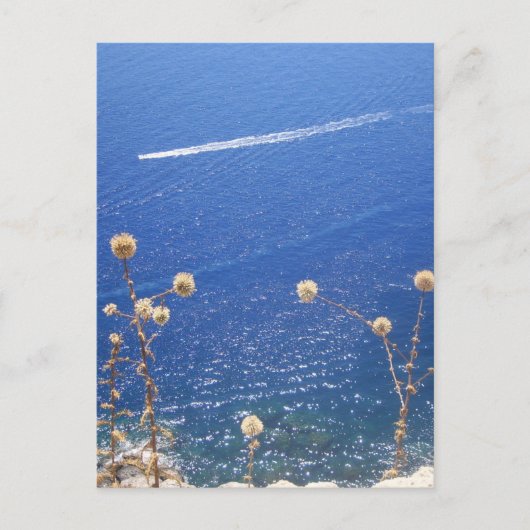 ギリシャ・ブルー・シー  ポストカード (正面)