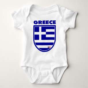 ギリシャ ベビーボディスーツ
