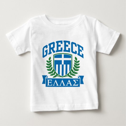ギリシャ ベビーTシャツ (正面)