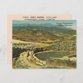 ギリシャ・ペロポネス城塞のミュケーネ ポストカード (正面/裏面)