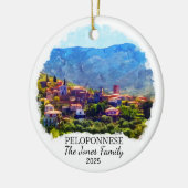 ギリシャ ペロポネソス 地方の オーダーメイド オーナメント (左)