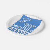 ギリシャ ペーパープレート (アングル)