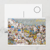 ギリシャ ポストカード (正面/裏面)