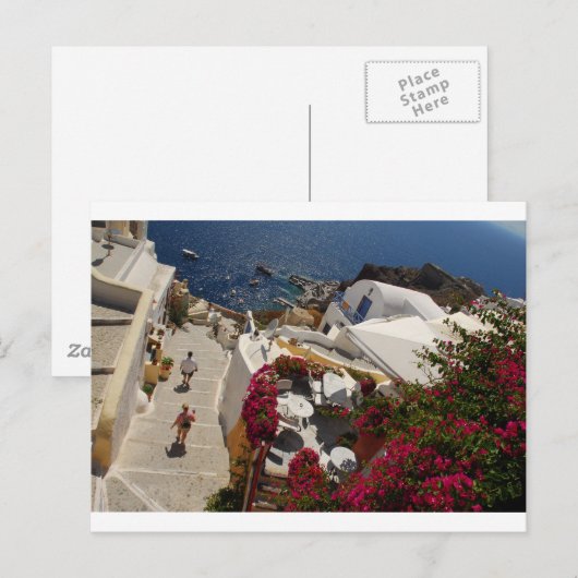 ギリシャ ポストカード (正面/裏面)
