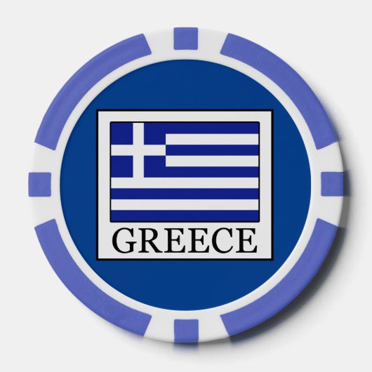 ギリシャ ポーカーチップ (正面)