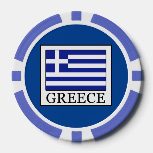 ギリシャ ポーカーチップ (正面)