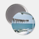 ギリシャ・マグネット・ミコノス マグネット (正面/裏面)