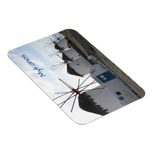 ギリシャ・ミコノスの風車 マグネット (右側)