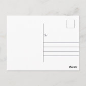 ギリシャ・ミコノス島 ポストカード (裏面)