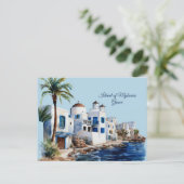 ギリシャ・ミコノス島 ポストカード (スタンド正面)