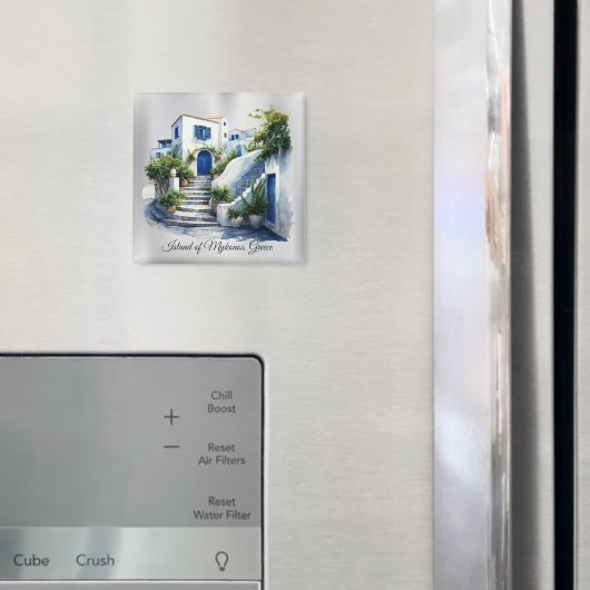 ギリシャ・ミコノス島 マグネット (インサイチュ (冷蔵庫))