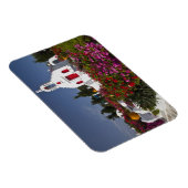 ギリシャ、ミコノス、かわいい小さなチャペル マグネット (右側)