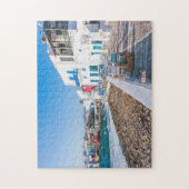 ギリシャ，ミコノス ジグソーパズル (縦)