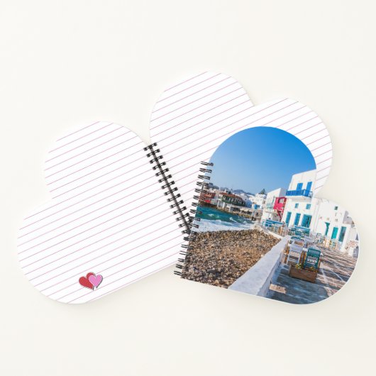 ギリシャ，ミコノス ノートブック (内部)