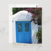 ギリシャ，ミコノス ポストカード (正面/裏面)