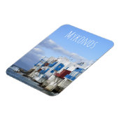 ギリシャ，ミコノス，リトルヴェネツィア マグネット (左側)