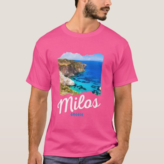 ギリシャ ミロス島 ギリシャ ミロス Tシャツ (正面)