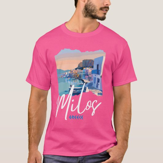 ギリシャ ミロス Tシャツ (正面)