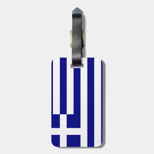 ギリシャ ラゲッジタグ (裏面縦)