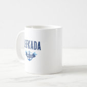 ギリシャ・レフカダのマグ&カップ コーヒーマグカップ (正面左)