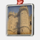 ギリシャ、ロードスの町。宮殿のビュー メタルオーナメント (左)