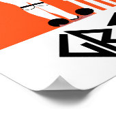 ギリシャ、ヴィンテージスタイル旅行ポスター ポスター (角)