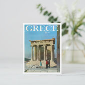 ギリシャ ヴィンテージ 旅行 ポストカード (スタンド正面)