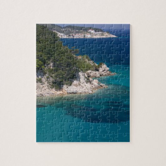 ギリシャ,北東エーゲ海諸島,サモス島, ジグソーパズル (縦)