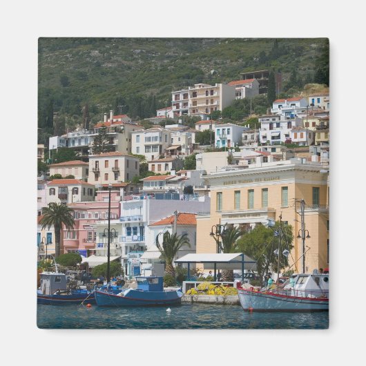 ギリシャ,北東エーゲ海諸島,サモス島, マグネット (正面)