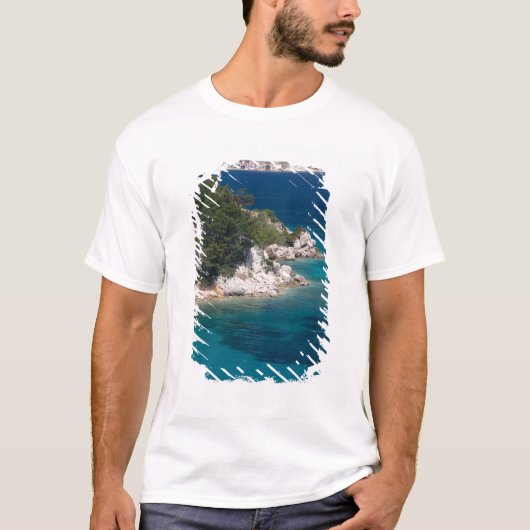 ギリシャ,北東エーゲ海諸島,サモス島 Tシャツ (正面)